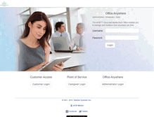 Tablet Screenshot of compcarechoice.ersp.biz