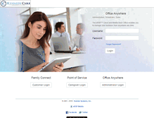 Tablet Screenshot of kennedycare.ersp.biz